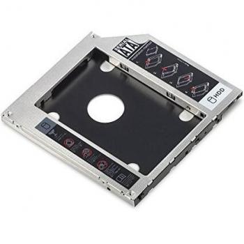 Caddy para 2º SSD/HDD SATA para portátil de 2.5 SATA I-III DA-71108