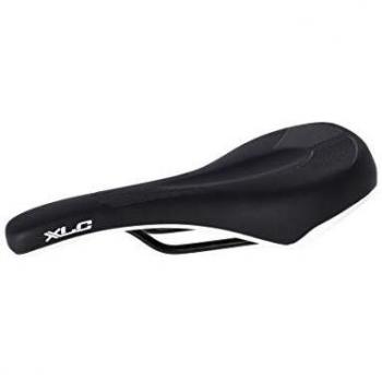 XLC Sillín Unisex Pedelec SA-T18, Negro y Blanco