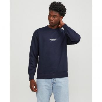 Jack & Jones Sudadera Cuello Redondo de Hombre JORVESTERBRO 12241694