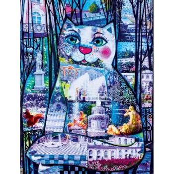 Puzzel De Kat van Sint Petersburg (Hout/200)