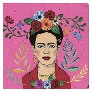 Tavolo Parlante Frida – 16 Tovagliolini in Carta per Tavoli Conversazionali