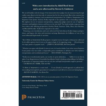 A Matter Of Interpretation: Federal Courts And The Law
