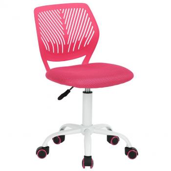 Aingoo Kinderdrehstuhl, höhenverstellbar, Rosa, 40 * 44 * 75 * 85 cm