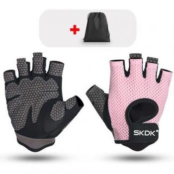 SKDK Fitness Halbfingerhandschuhe für Gewichtheben und Bodybuilding