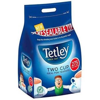 Tetley Two Cup Tea Bags Pack 275