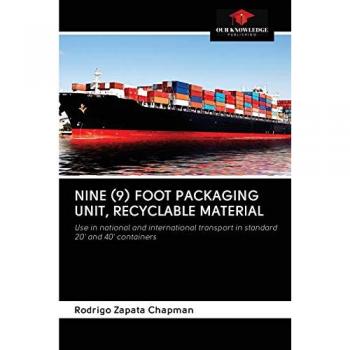 NINE (9) FOOT PACKAGING UNIT, RECYCLABLE MATERIAL: Use in national and international transport in standard 20' and 40' containers