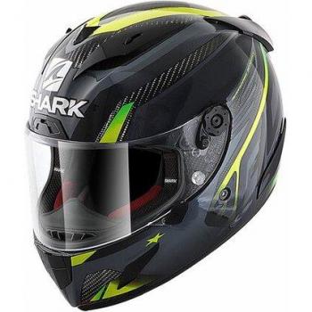 Shark Race-R Carbon Pro Aspy Casque Charbon Jaune taille : M