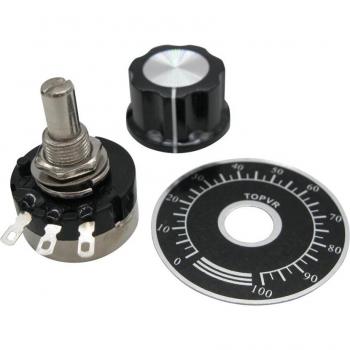 2pcs RV24YN20S B104 100k Ohm Carbon Film Potentiometer Bundle