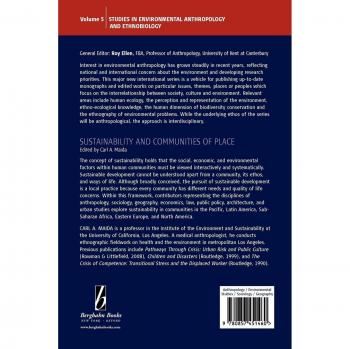 Berghahn Books, Inc. Sustainability and Communities of Place