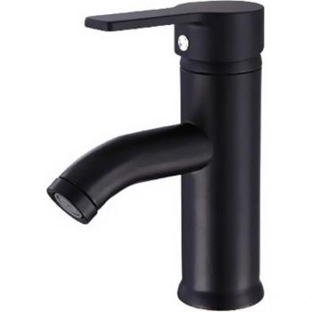 Grifo Baño Inox Mate 1Orificio de Agua y Fría