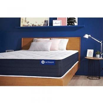 Matelas Actiflex Sleep 90x190 CM – Soutien Réparti en 5 Zones, Ressorts Encasés & Mémoire de Forme