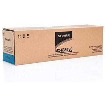 High-Yield Cyan Toner Cartridge for Sharp MX-C38GVC