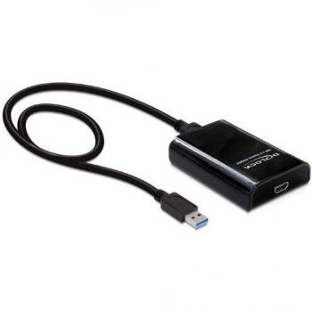 Adaptador HDMI a USB 3.0-Micro DeLOCK Negro