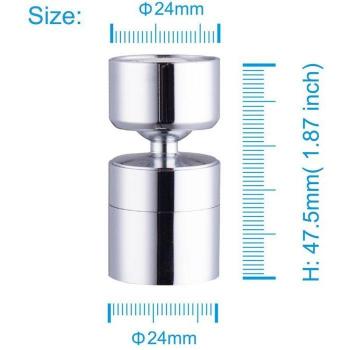 360-Degree Faucet Aerator