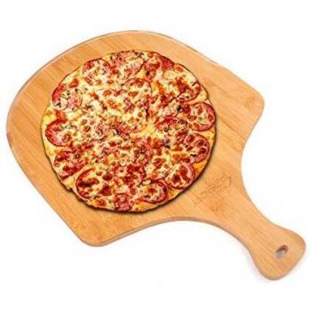 Natural Bamboo Pizza & Bread Transfer Paddle