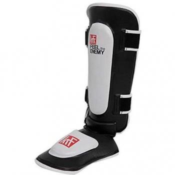 KRF Pro Shin Pads White Large Unisex