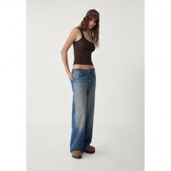 Camicia Jeans Stradivarius Blu Leggero 40