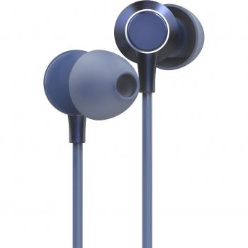 Energy Sistem Cuffie Blu Metallizzate USB‑C: Microfono, Volume, Custodia Inclusa