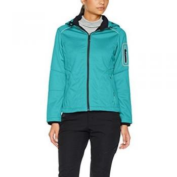CMP Veste softshell femme taille XS couleur Curacao Mel./anthracite