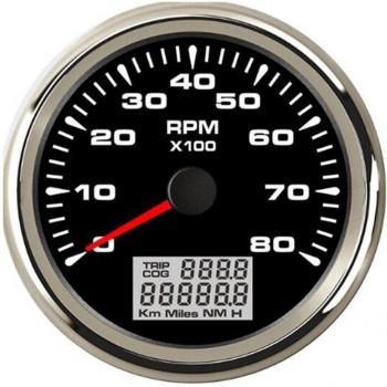 Tacómetro Digital Marino 8000 RPM
