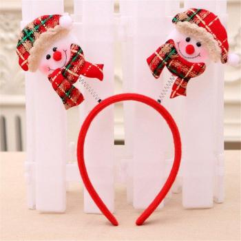 Diadema Divertida de Navidad con Oso de Reno