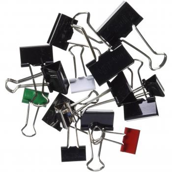 Maul Foldback Clips Mixed Size Lot of 50