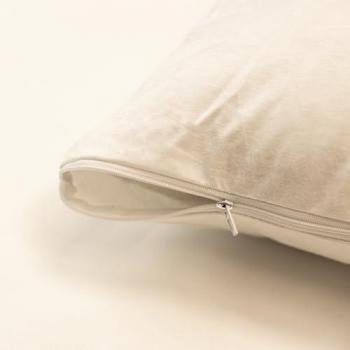 Fundas de Almohada Naturals: Protección Total en Tejido Jersey
