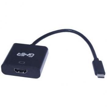 Adaptador Ghia USB 3.1 Tipo C Macho a HDMI Hembra / Salida de Video 4K