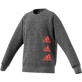 Adidas Sweat-Shirt Jg Mh Crew Fille Brgros/Corsen 128