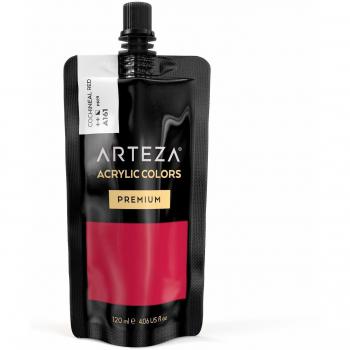 Arteza Künstler Acrylfarbe Cochenillerot 120 ml
