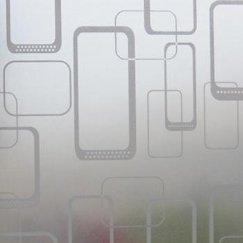 Mattierte Fensterfolie 200x60cm für Zuhause