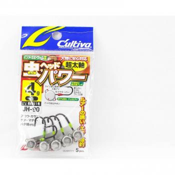 Jig Head 4 g – JH‑90 Bug Head, Taglia 5