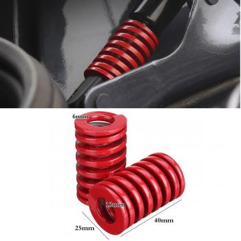 2Pcs Red Die Spring for Tesla Model 3 Tailgate Support