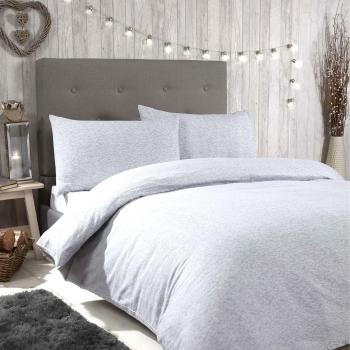 Grey Sanctuary King Size Dual Color Cotton Duvet & Pillowcase
