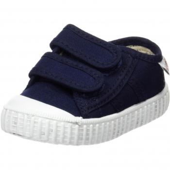 Victoria 136606-KIDS Sneaker 1915 Tela con Chiusura A Strappo a Collo Basso Unisex Bambino Marino 18