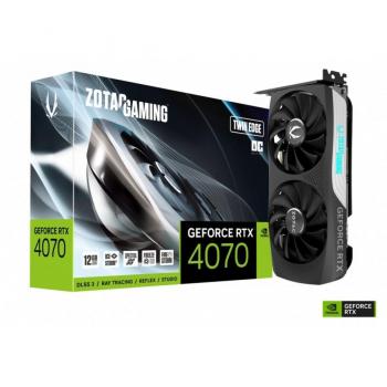 RTX 4070 Twin Edge OC de Zotac con 12 GB GDDR6X