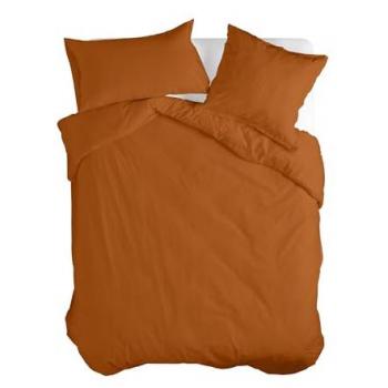 Funda Nórdica 100% Algodón Terracota 260x240 cm (cama 180/200)