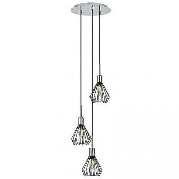 Lampe circulaire suspendue San Petesburgo Chrome