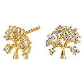 Pendientes Elegantes Dorados Symbol ITEMPORALITY SEA-201-032-UU