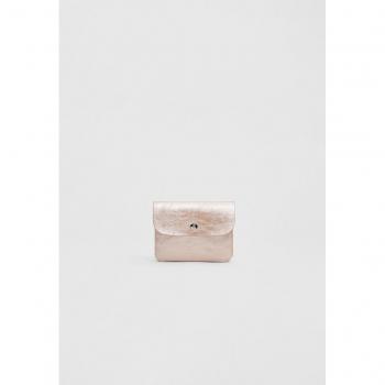 Stradivarius Portatessere rosa pastello metallizzato