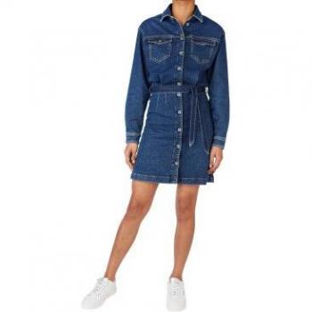 Pepe Jeans Vestito Denim Blu XL