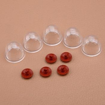 Hyundai HYBC5200 52cc Trimmer Maintenance Kit: 5 Primer Bulbs & 5 Check Valves