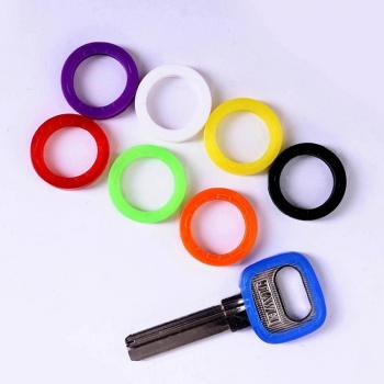 Tapa de Llave Multicolor de Goma Suave (8 Piezas)