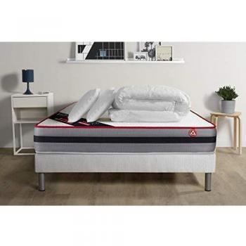 Kit de nuit VITALPOWER Recover 140x200 Mousse à mémoire + sommier