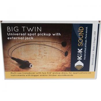 K&K Big Twin Universal Acoustic Guitar Pickup