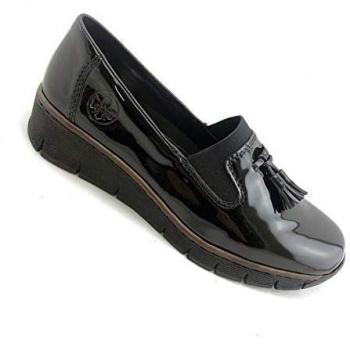 Mocassins Rieker Style Décontracté Noir