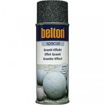 Bombe de Peinture Effet Granit Noir Belton 400ml