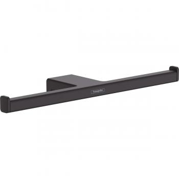 Porte rouleau papier toilettes Hansgrohe AddStoris noir mat