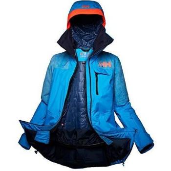 Helly Hansen W Whitewall Lifaloft Chaqueta, Mujer, Color Azul
