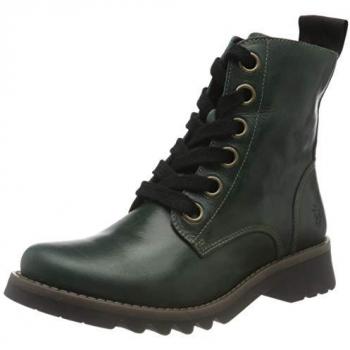 Stivali Donna Fly London Ragi in Pelle Verde